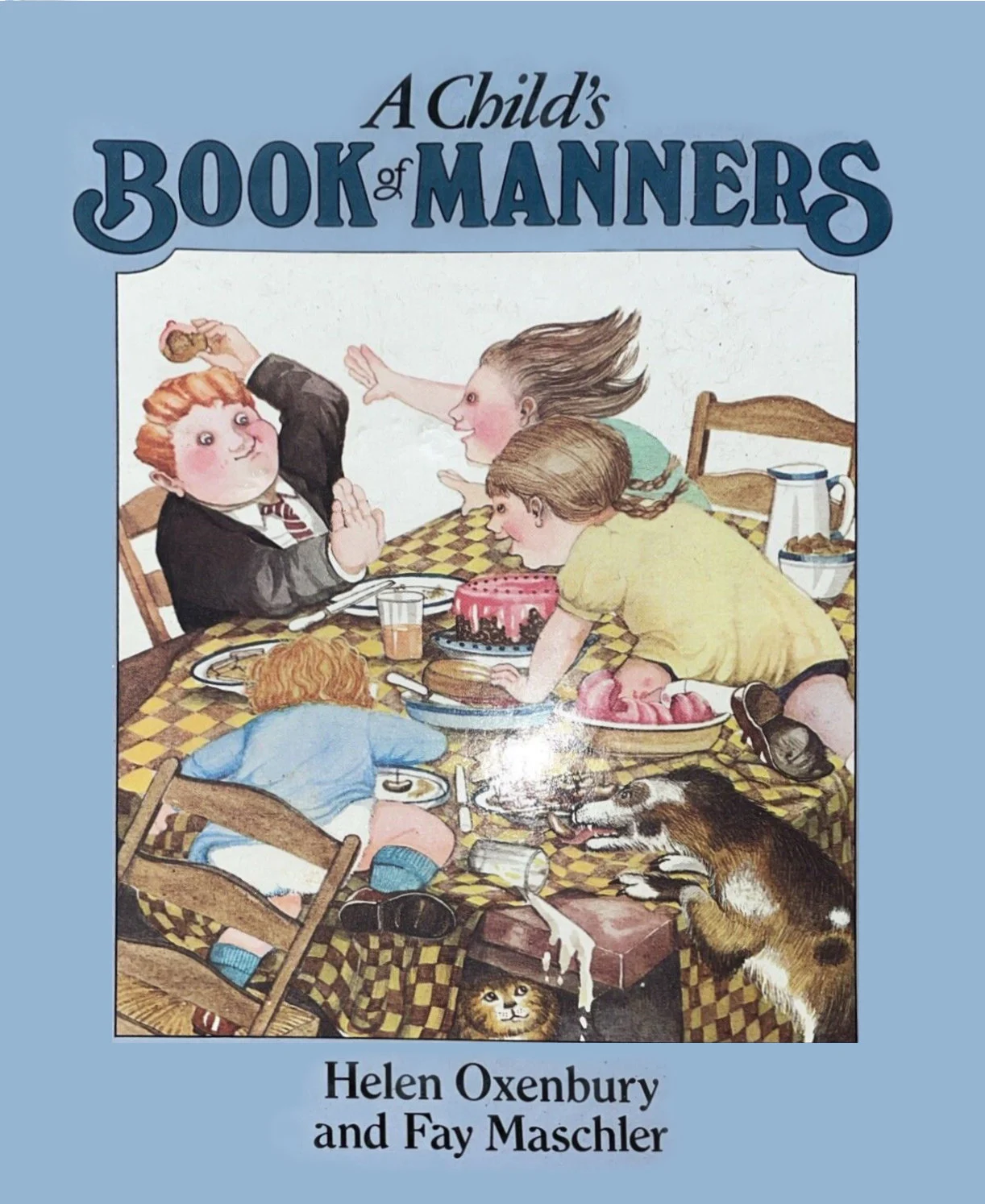 FRont cover Childs book of manners