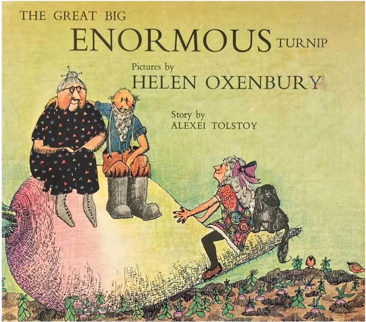 The Great Big Enormous Turnip book cover