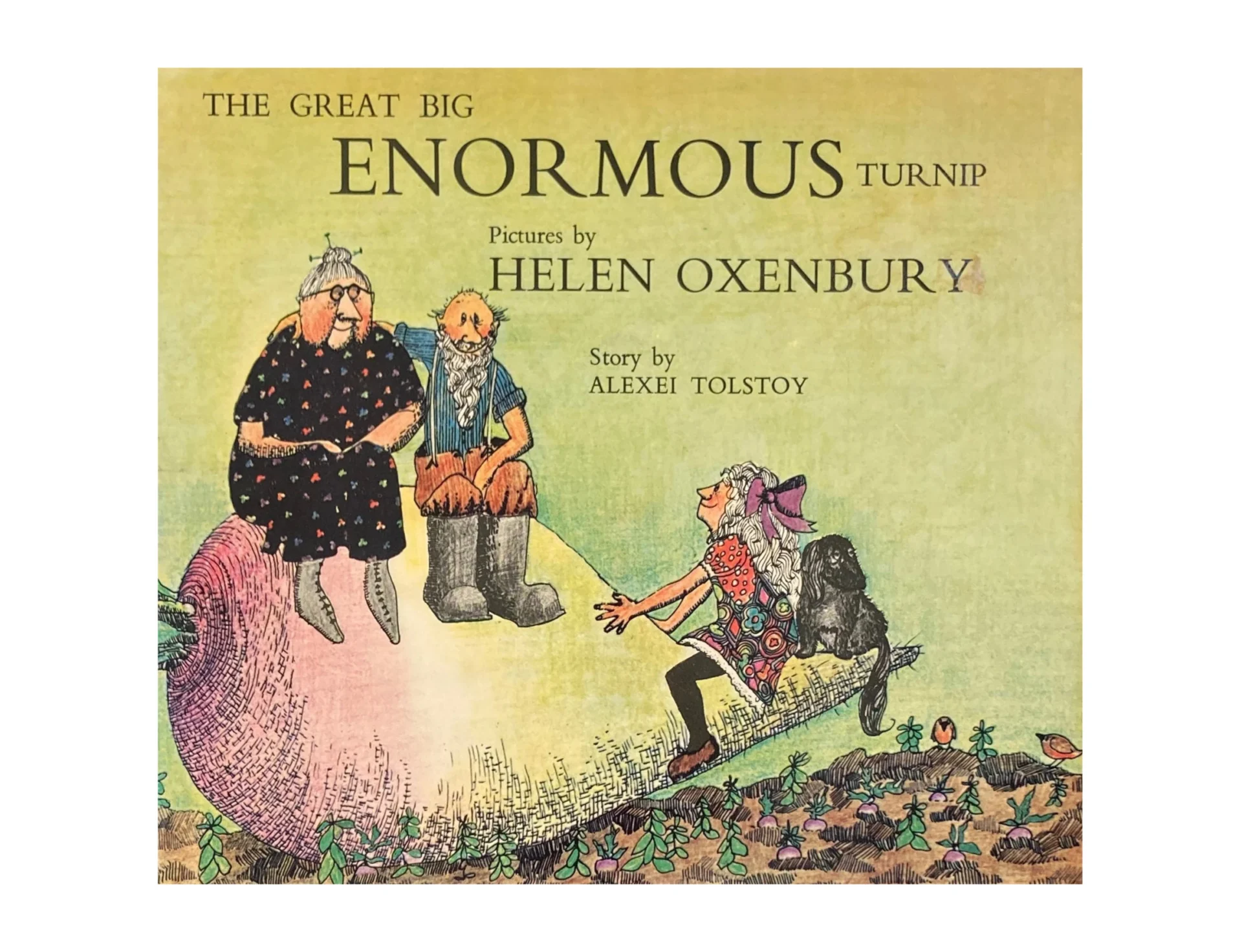 The Great Big Enormous Turnip book cover