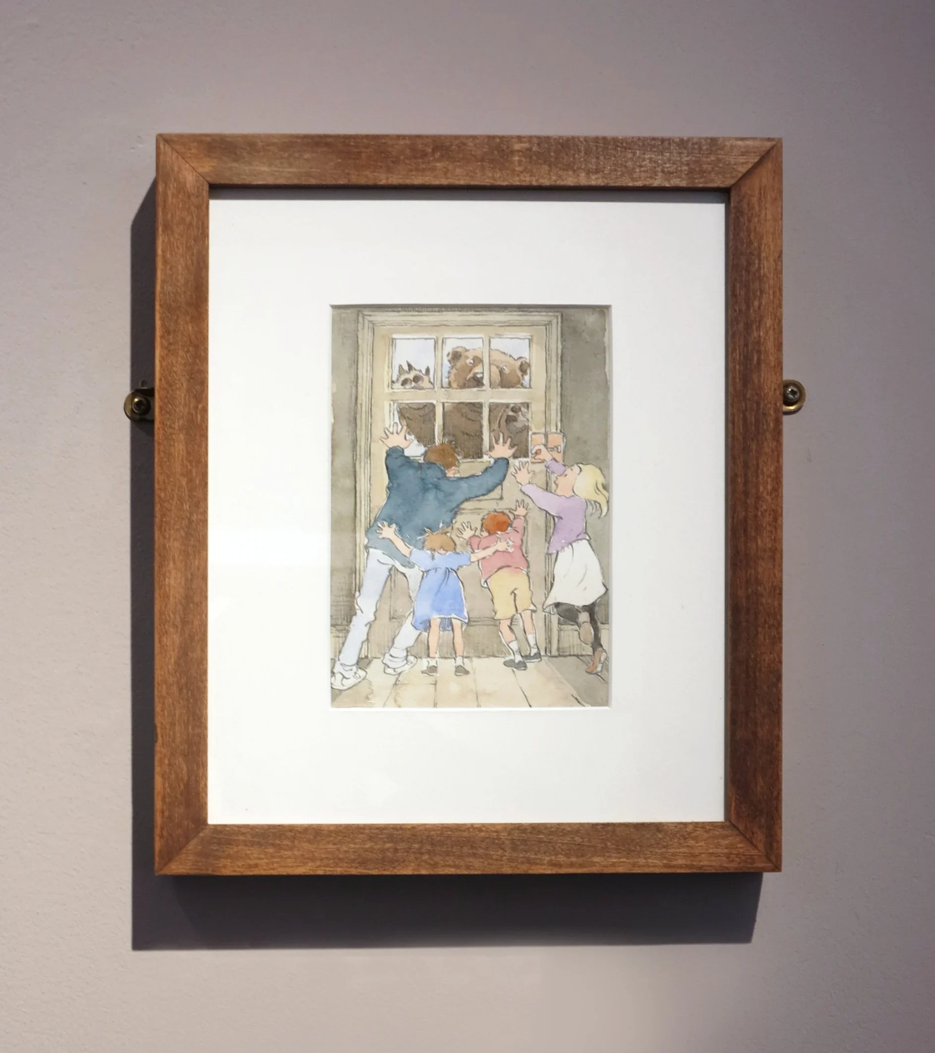 Illustration from We're going on a Bear Hunt