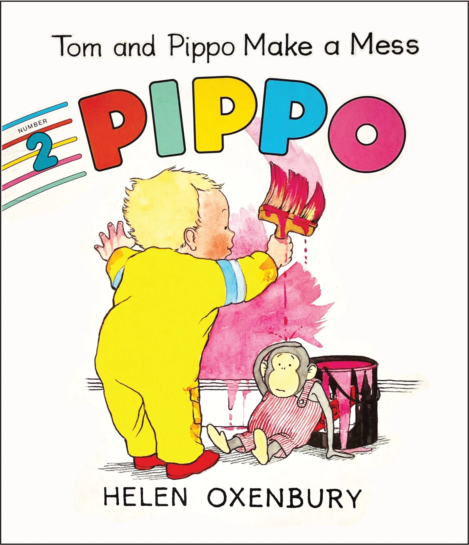 Front cover - Tom and Pippo Make a Mess